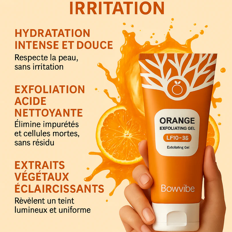 Gel Exfoliant à l’Orange Adieu taches sombres & rugosité