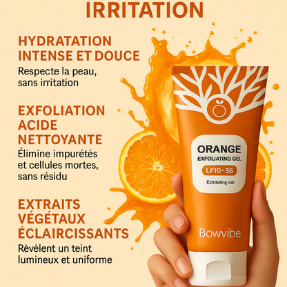 Gel Exfoliant à l’Orange Adieu taches sombres & rugosité